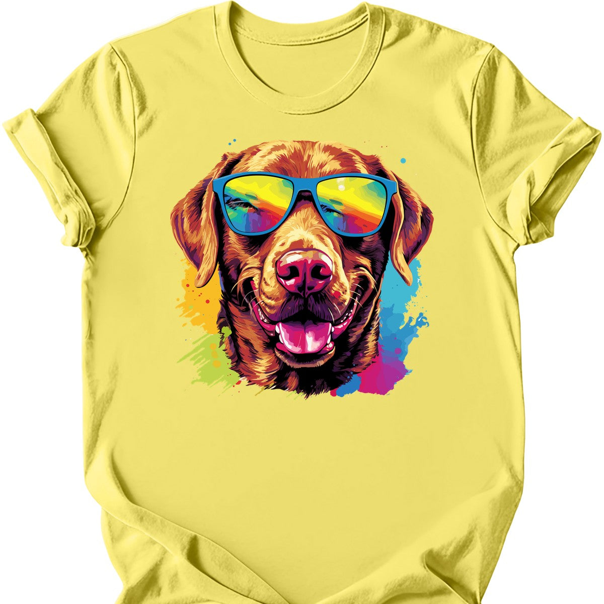 Chesapeake Bay Retriever - Top Dog T-Shirt - Cornsilk