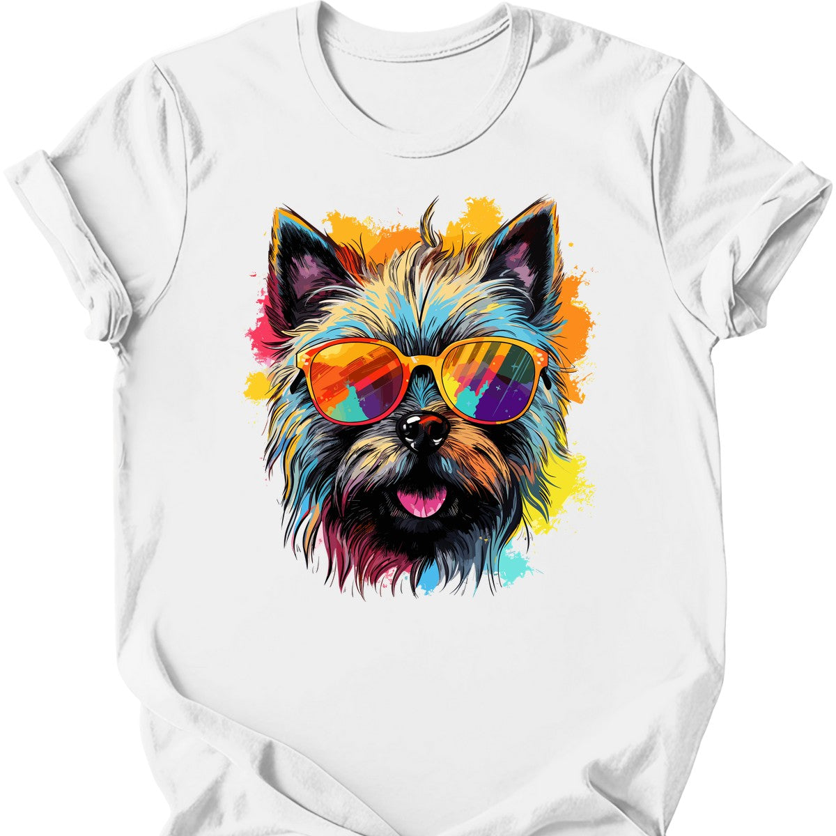Cairn Terrier - Top Dog T-Shirt - White