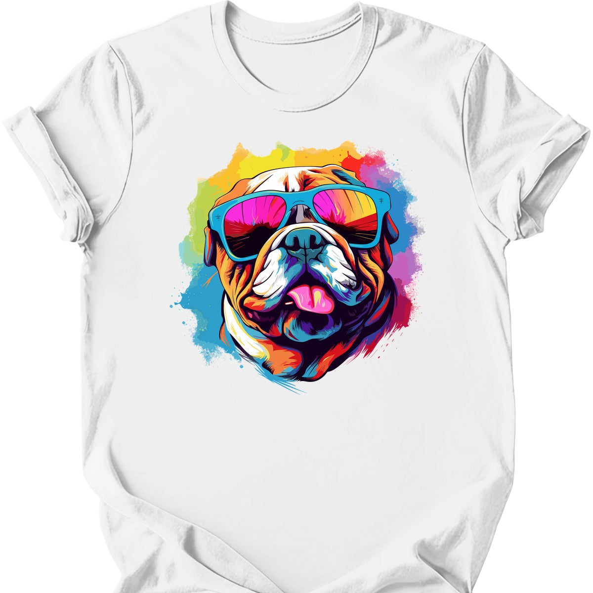 Bulldog - Top Dog T-Shirt - White