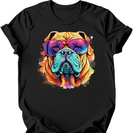 Chinese Shar Pei - Top Dog T-Shirt - Black