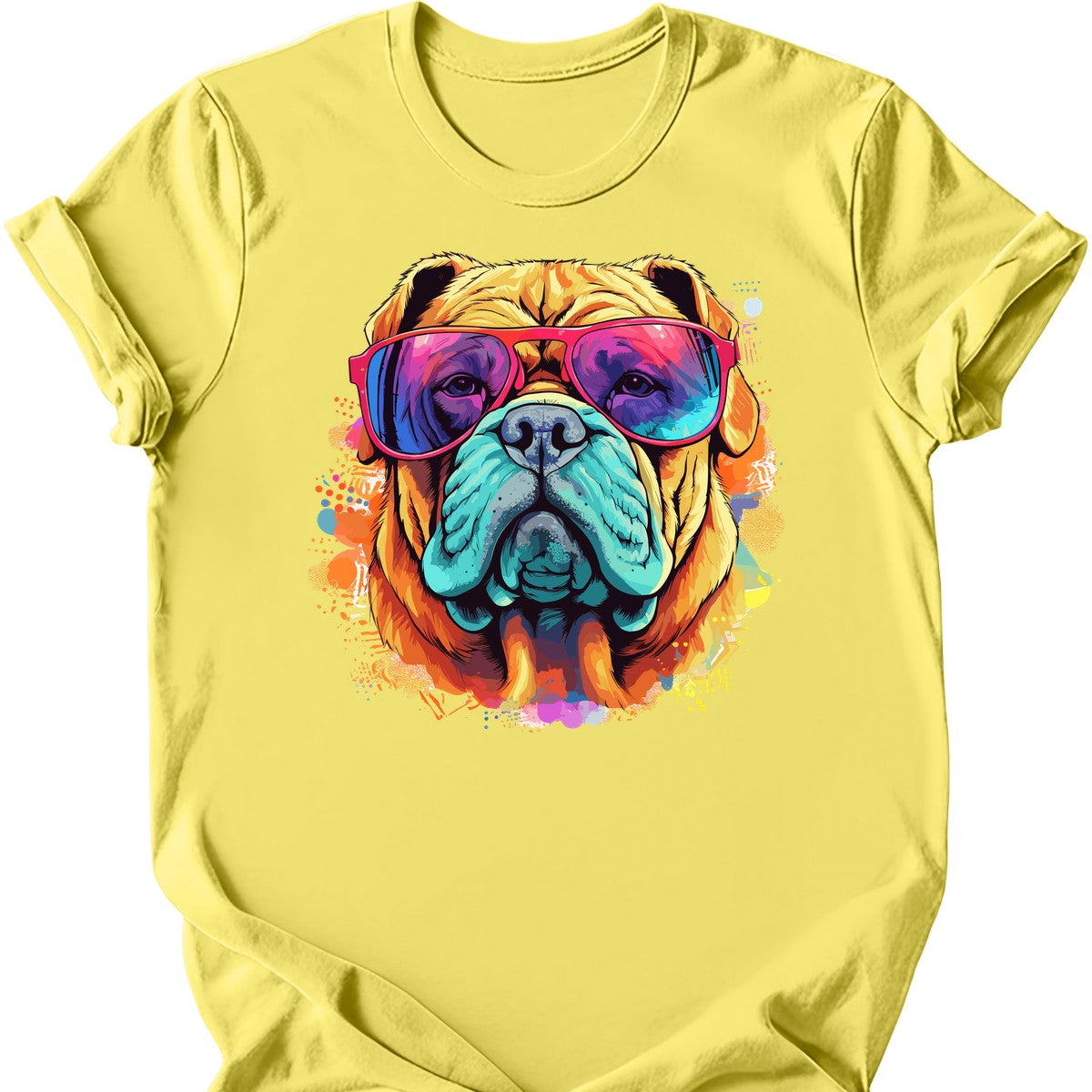 Chinese Shar Pei - Top Dog T-Shirt - Cornsilk