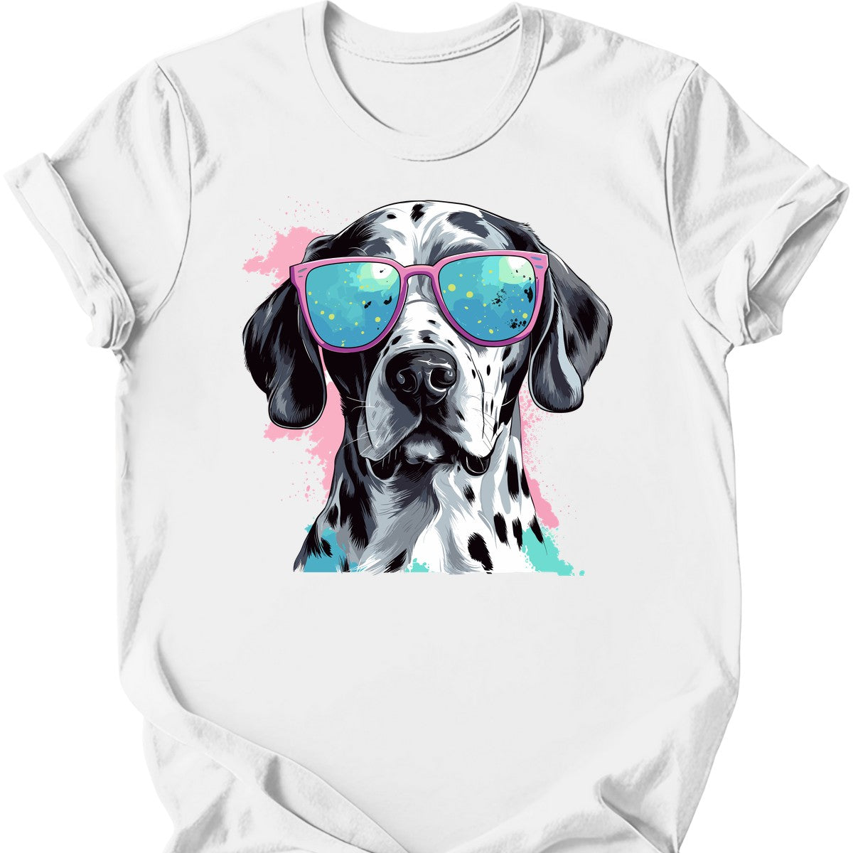 Dalmatian - Top Dog T-Shirt - White