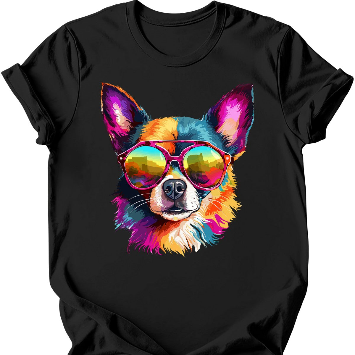 Chihuahua - Top Dog T-Shirt - Black