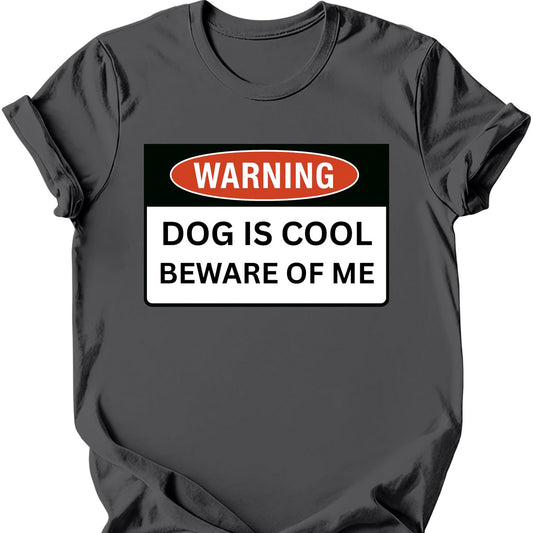 Warning T-Shirt - Charcoal