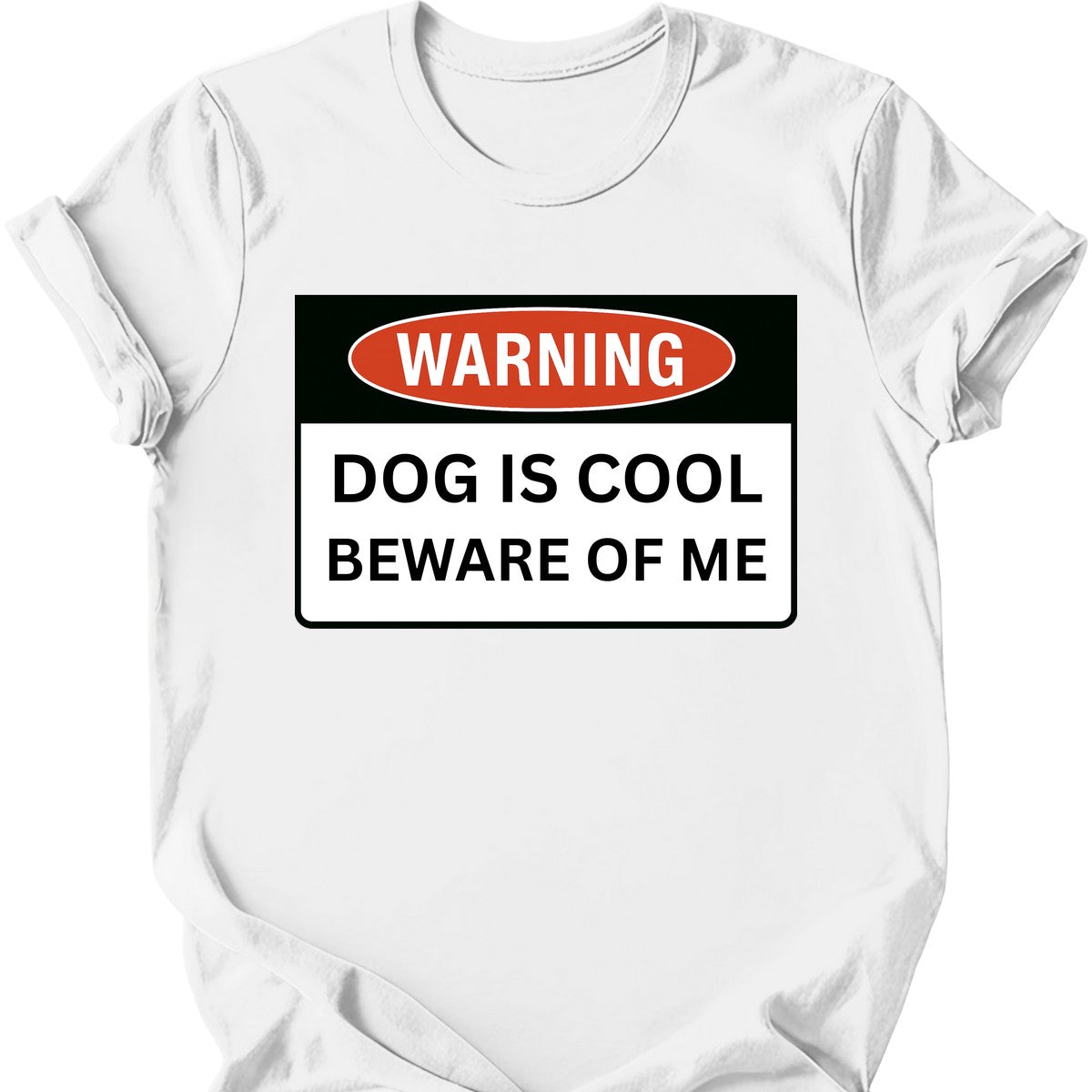 Warning T-Shirt - White
