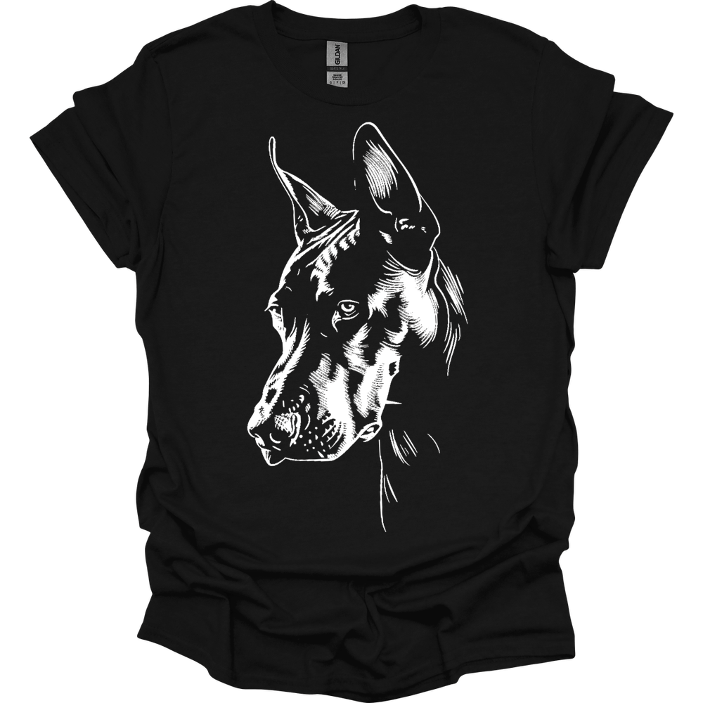 Dobermann - Line Art T-Shirt