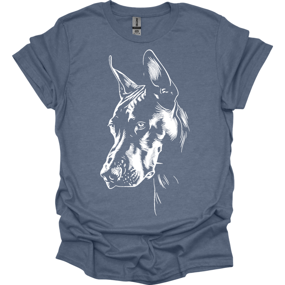 Dobermann - Line Art T-Shirt