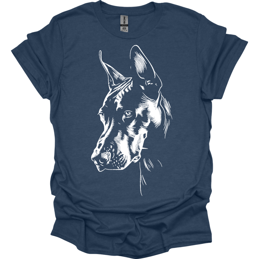 Dobermann - Line Art T-Shirt