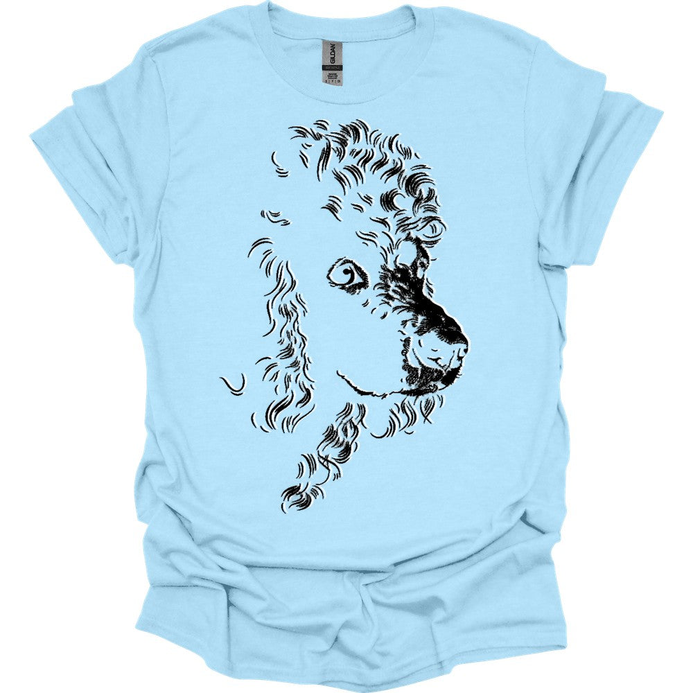 Poodle - Line Art T-Shirt