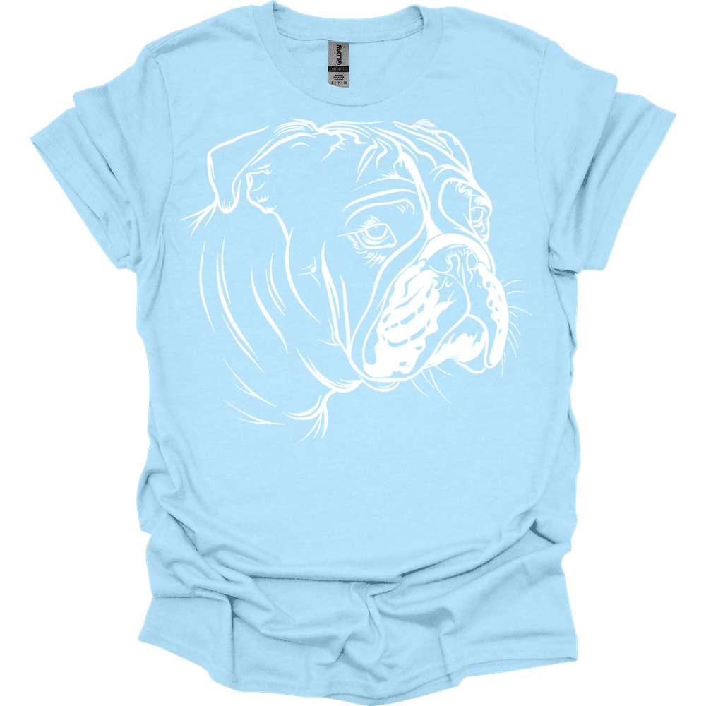 Bulldog - Line Art T-Shirt