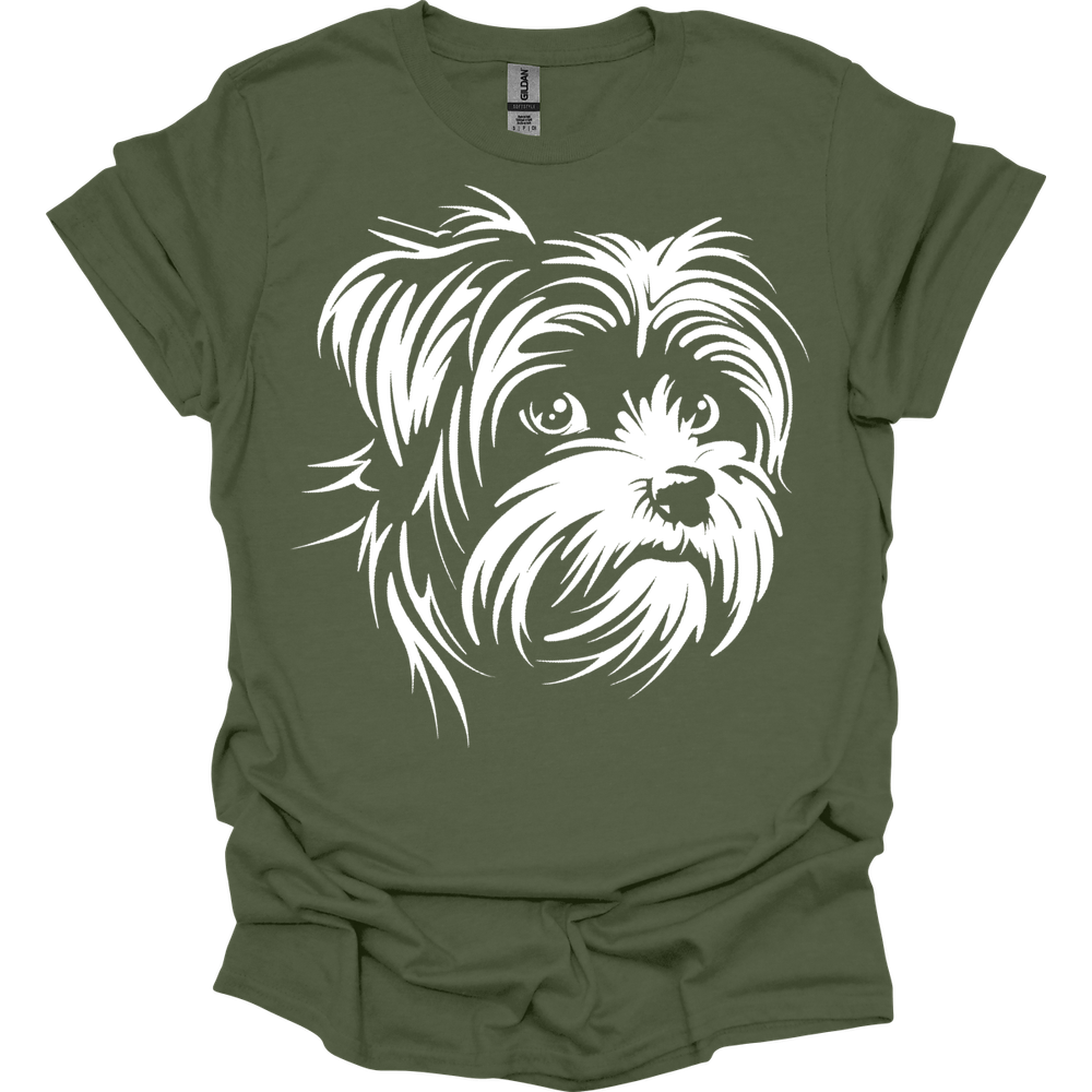 Maltese - Line Art T-Shirt