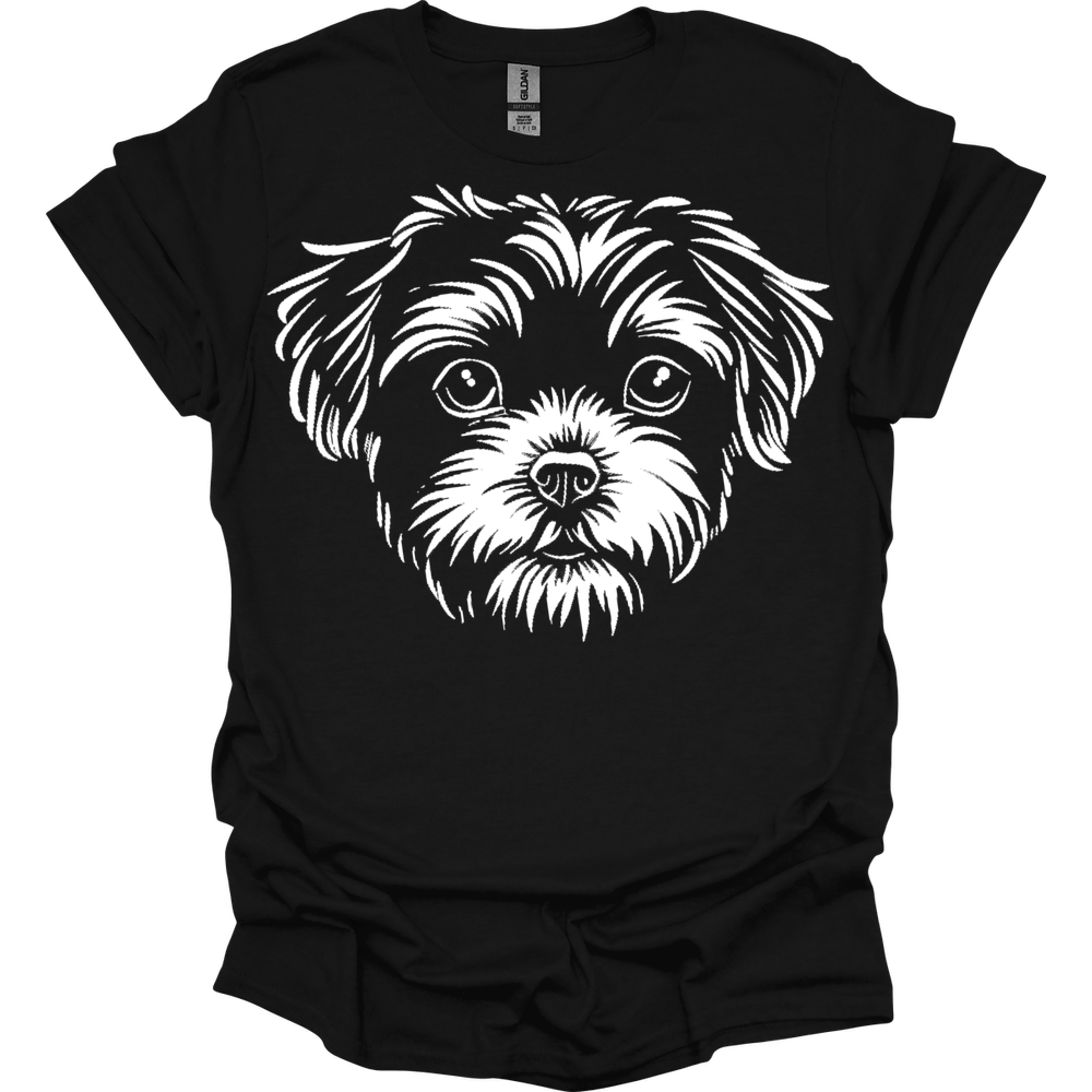 Maltipoo - Line Art T-Shirt