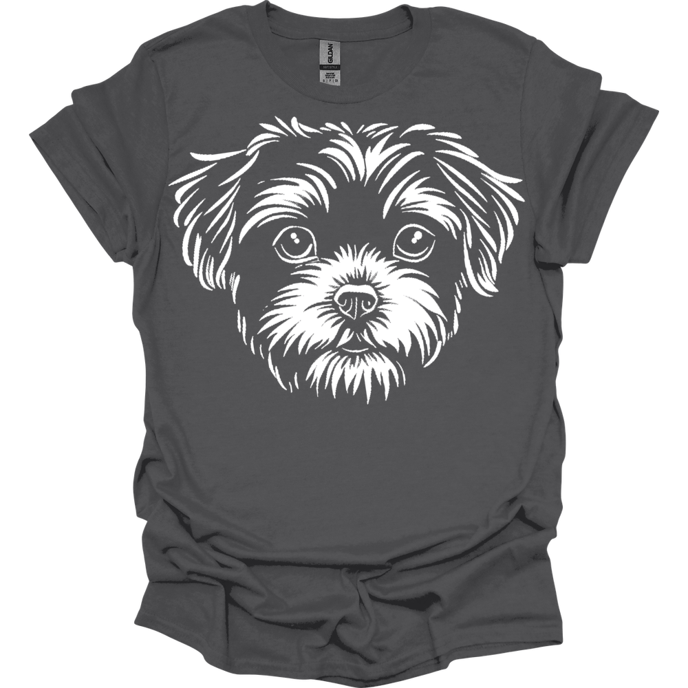 Maltipoo - Line Art T-Shirt