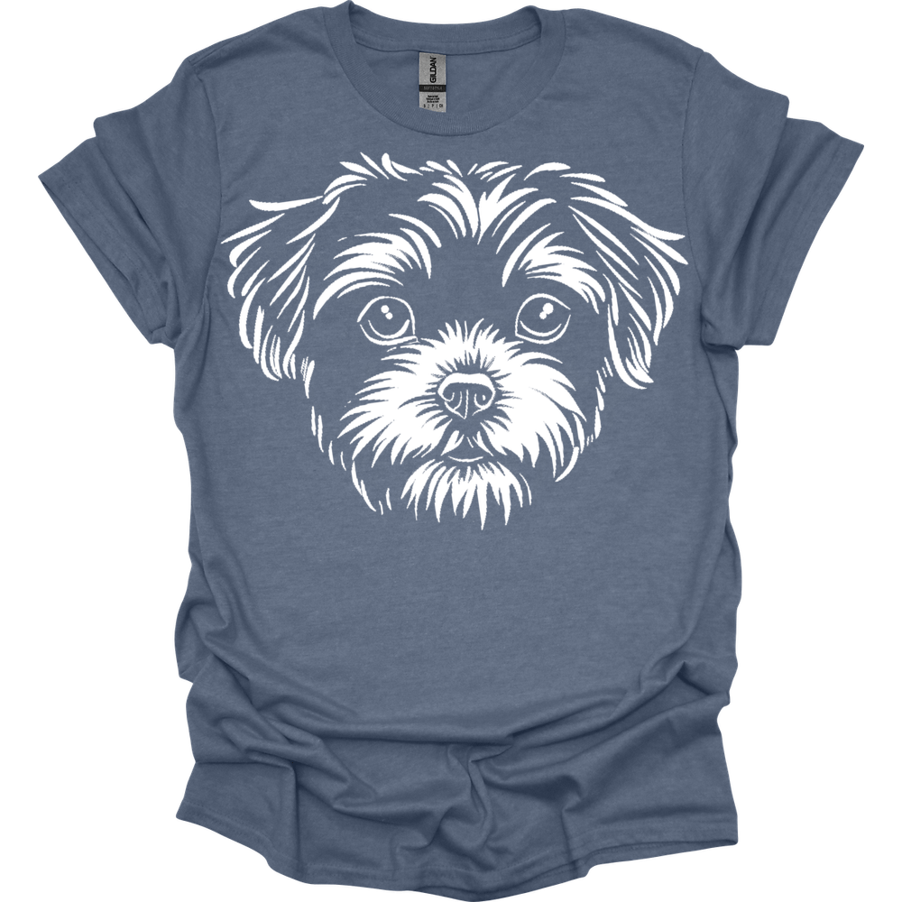 Maltipoo - Line Art T-Shirt