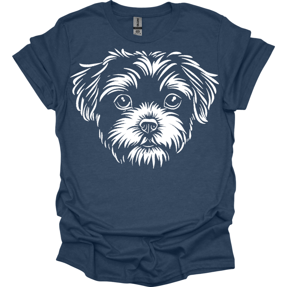 Maltipoo - Line Art T-Shirt