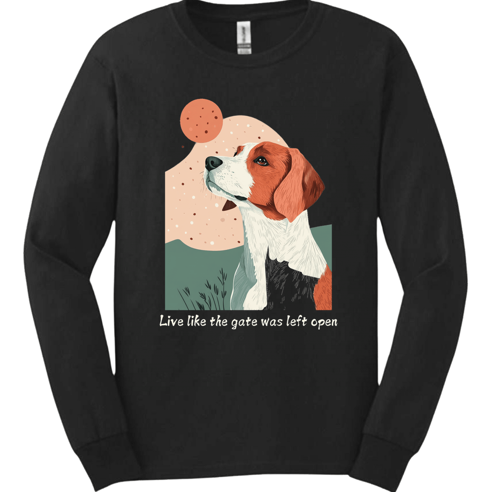 Brittany - Live Like The Gate Was Left Open Long Sleeve