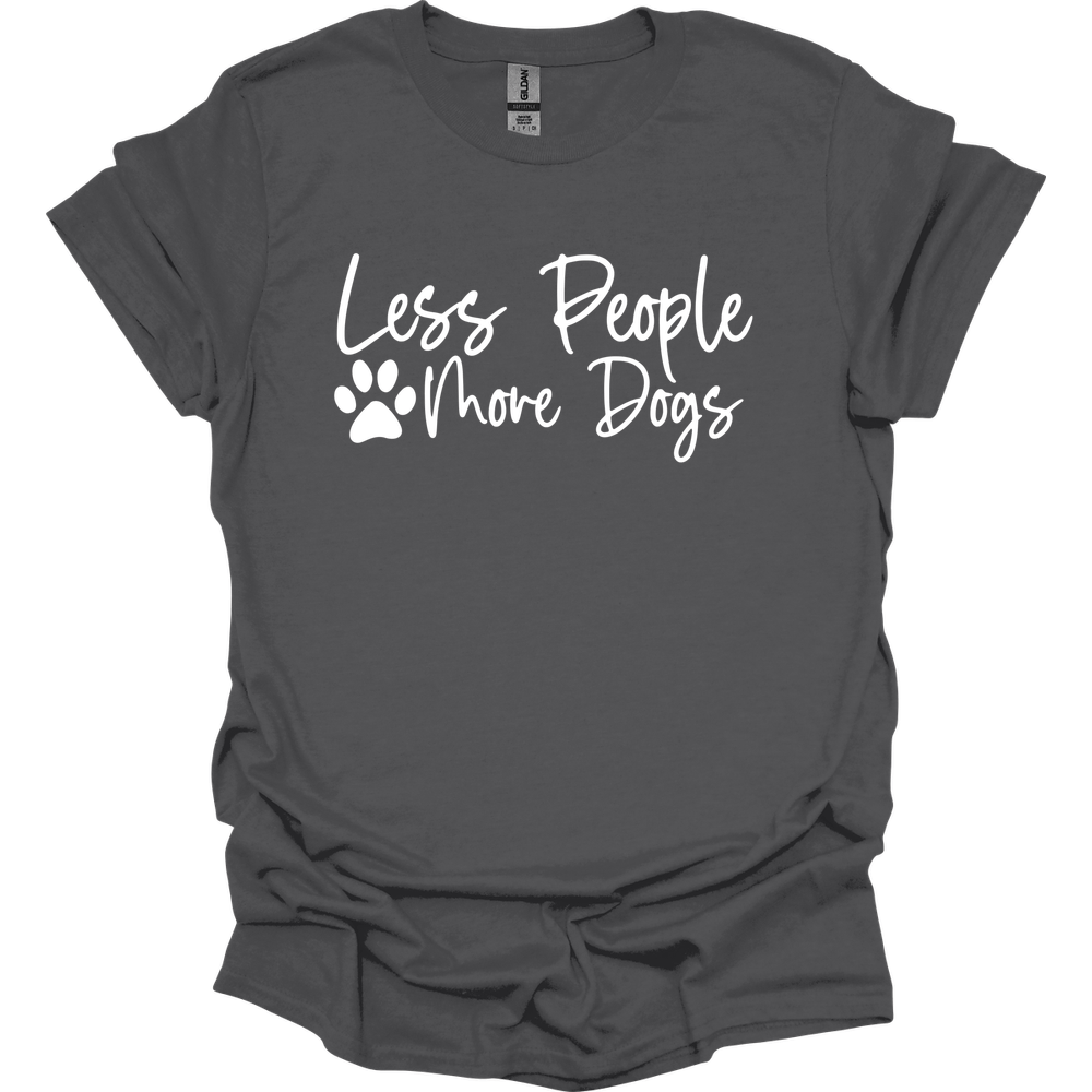 Less People More Dogs T-Shirt