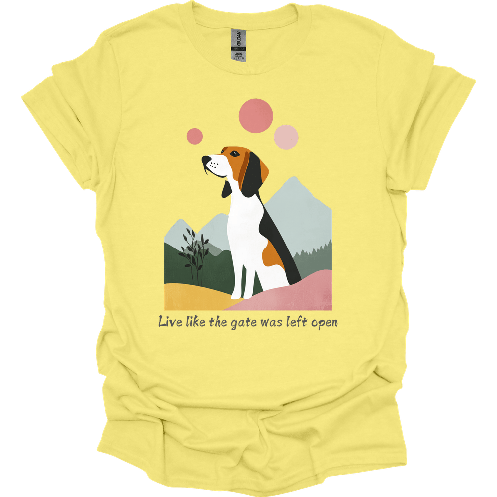 Foxhound - Live Like The Gate Was Left Open T-Shirt