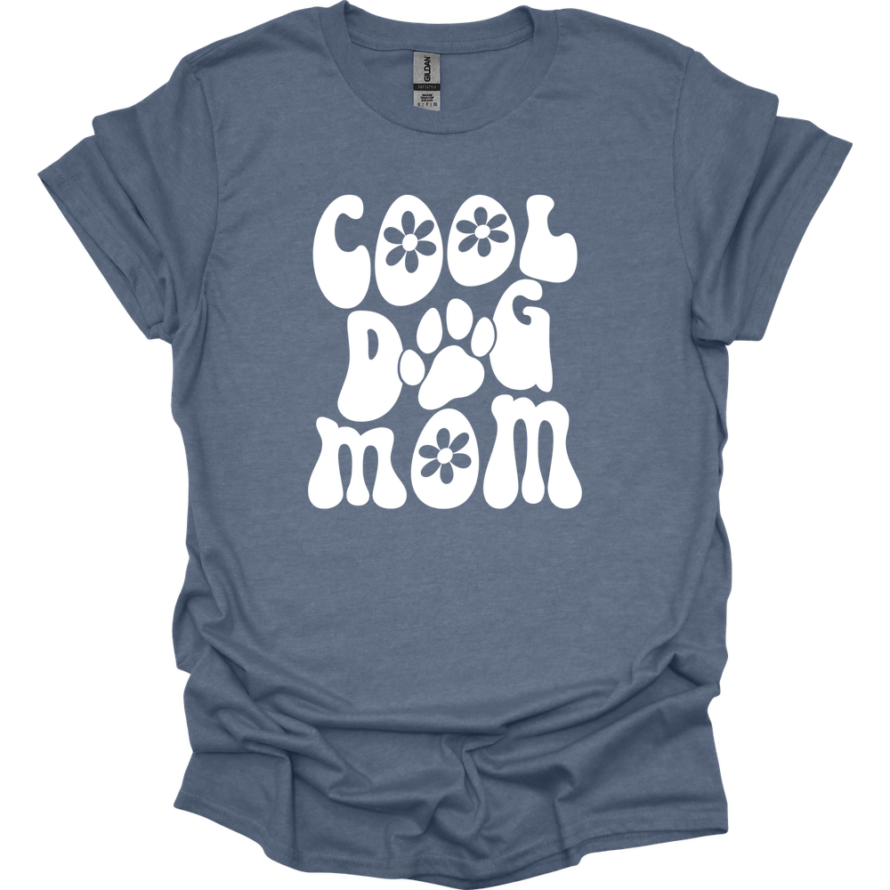 Cool Dog Mom Retro T-Shirt