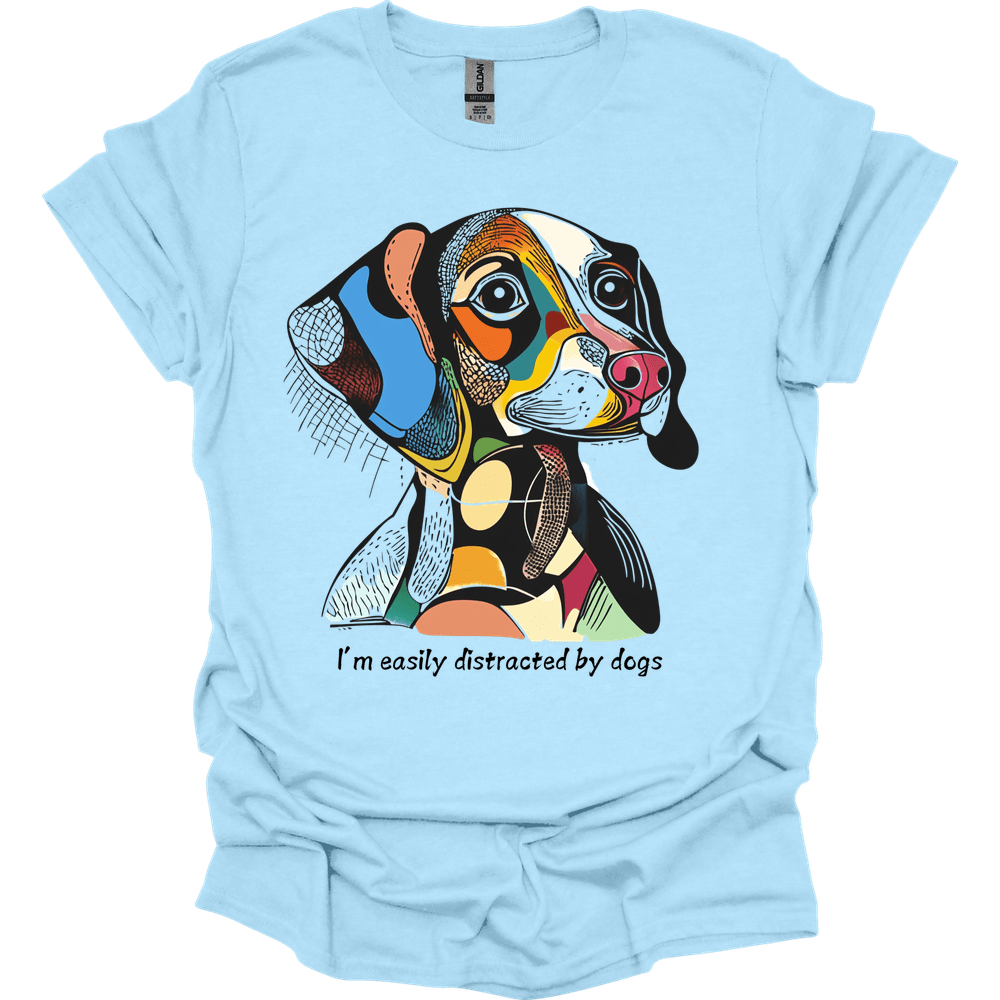 I'm Easily Distracted By Dogs 11 T-Shirt