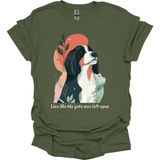 Bearded Collie - Live Like The Gate Was Left Open T-Shirt