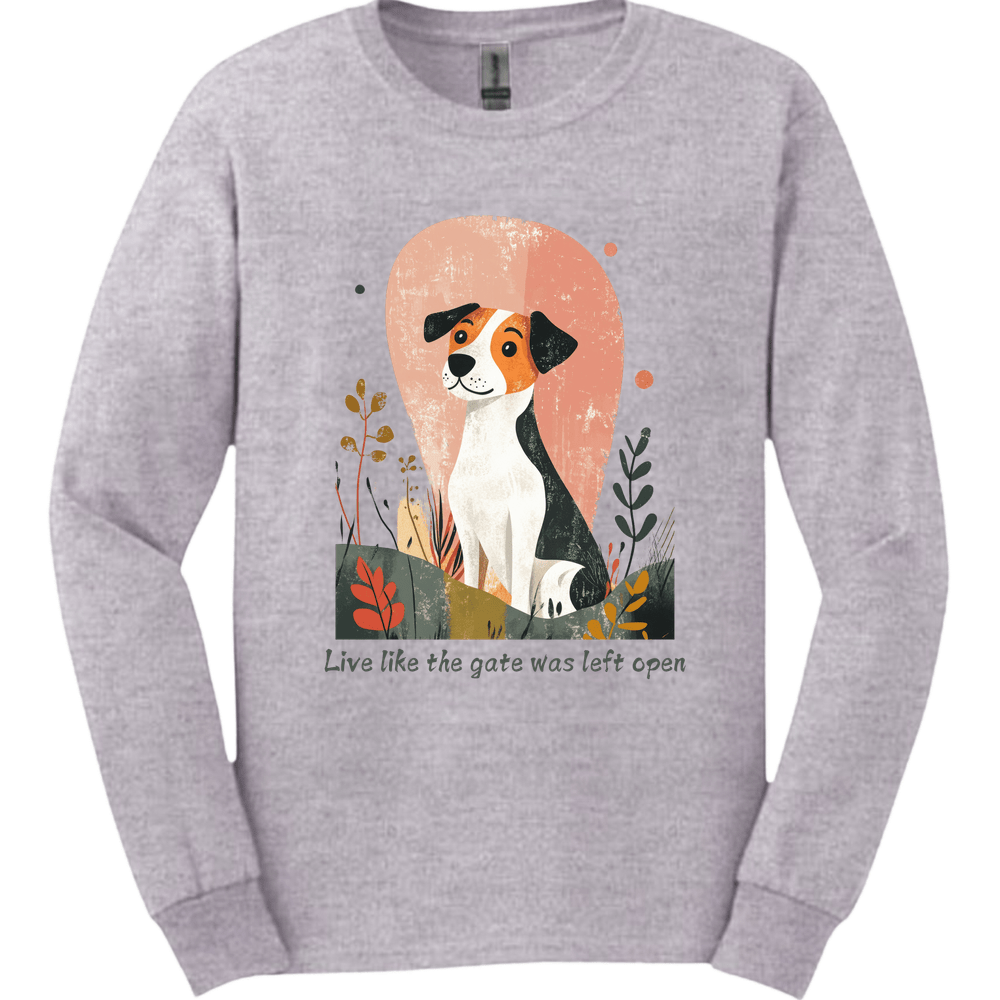 Jack Russell - Live Like The Gate Was Left Open Long Sleeve