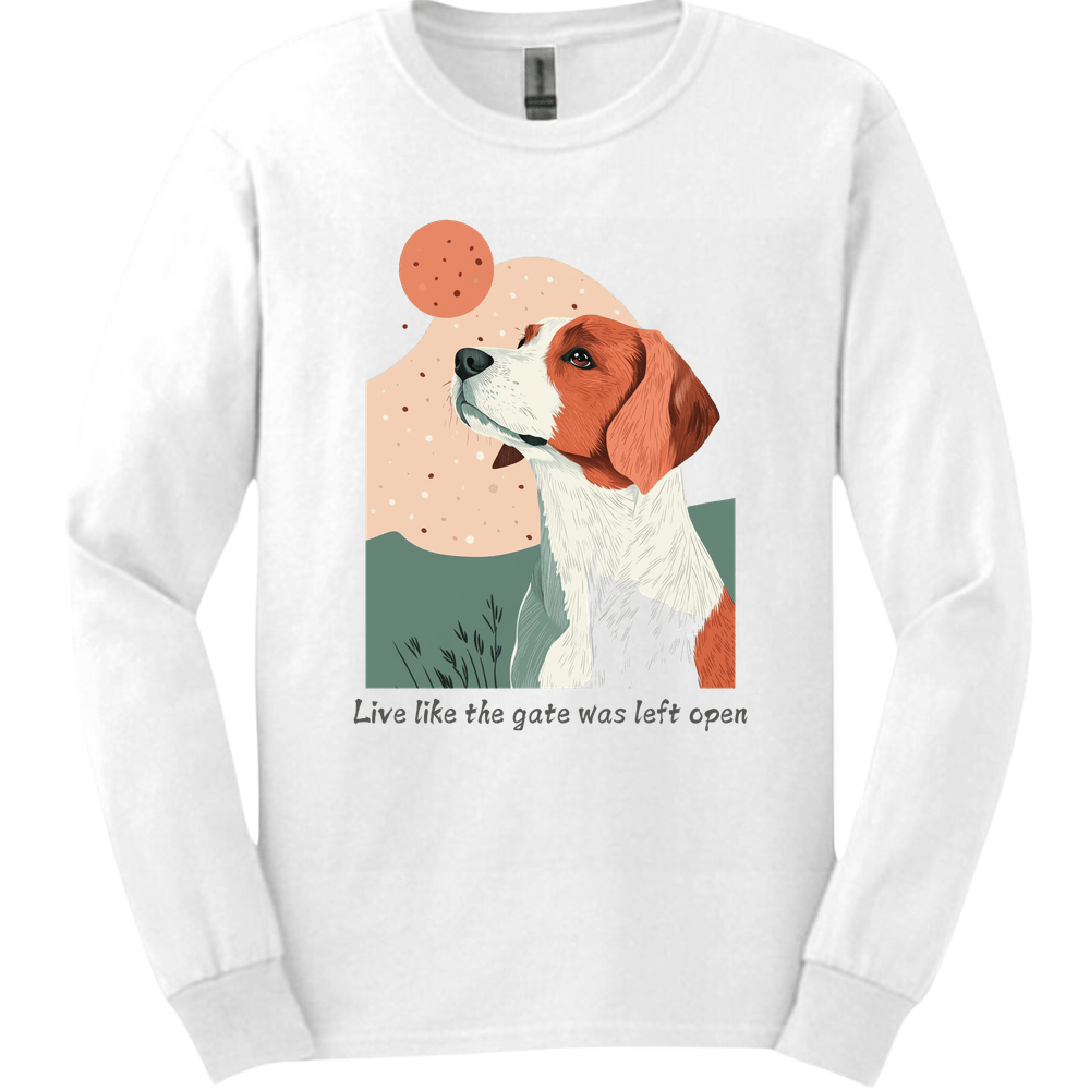 Brittany - Live Like The Gate Was Left Open Long Sleeve