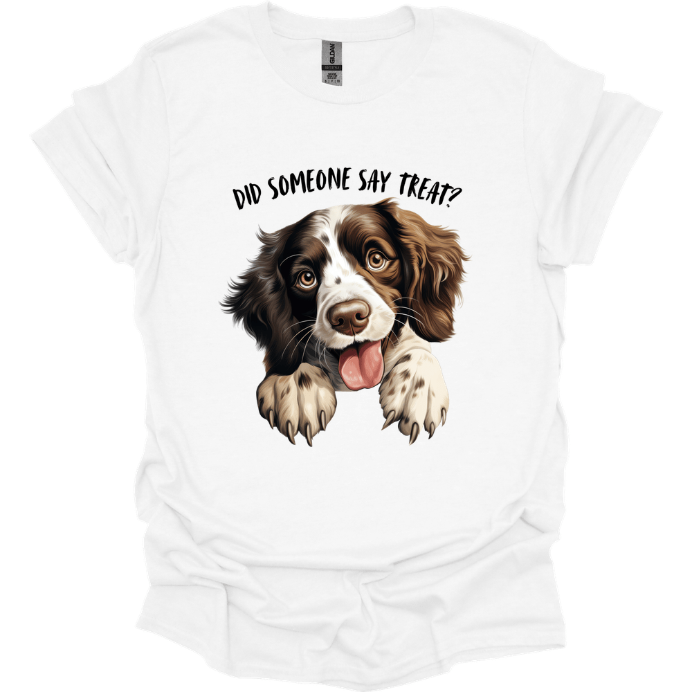 Springer Spaniel - Did Someone Say Treat T-Shirt