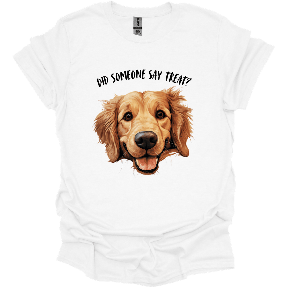 Golden Retriever - Did Someone Say Treat T-Shirt
