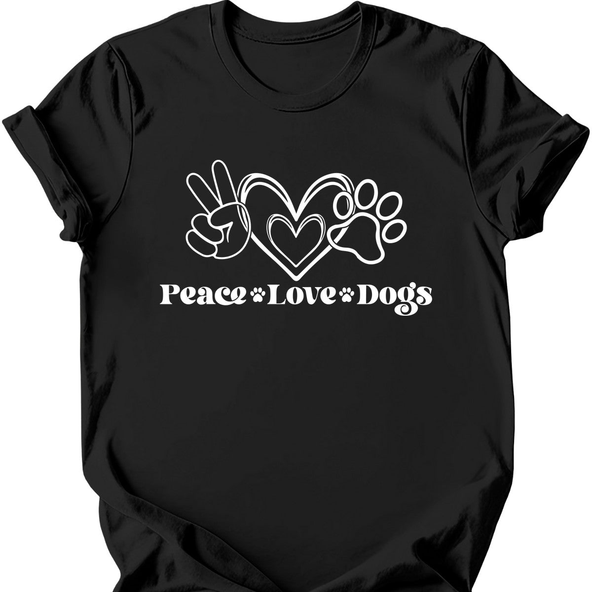 Peace Love Dogs T-Shirt