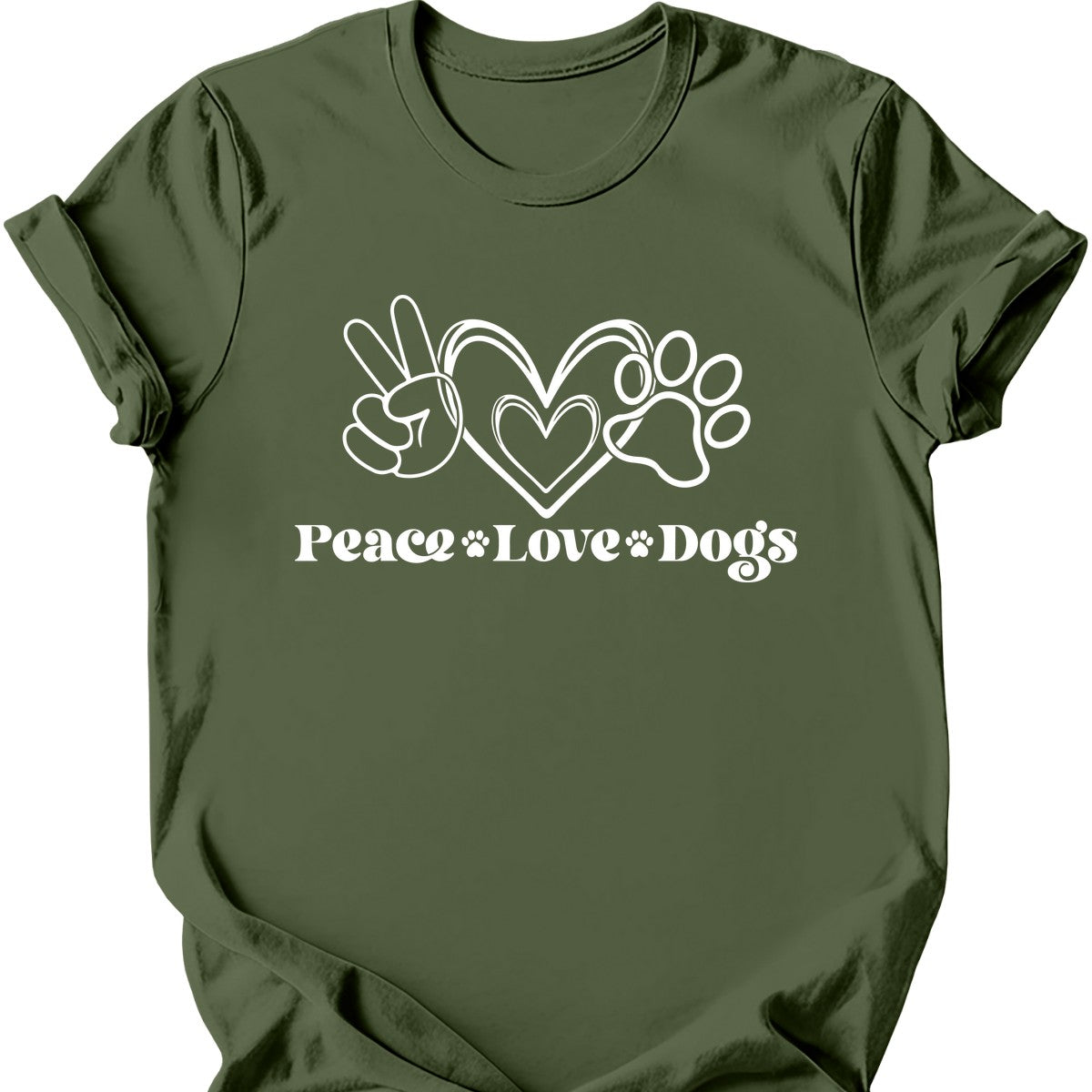 Peace Love Dogs T-Shirt