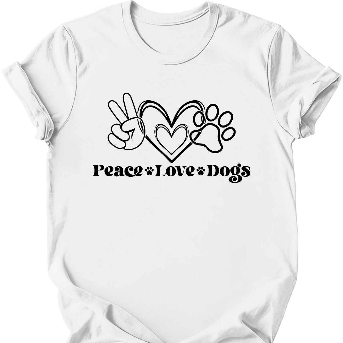 Peace Love Dogs T-Shirt