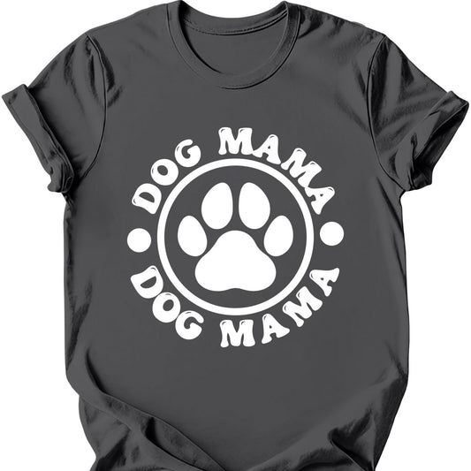 Dog Mama Paw T-Shirt