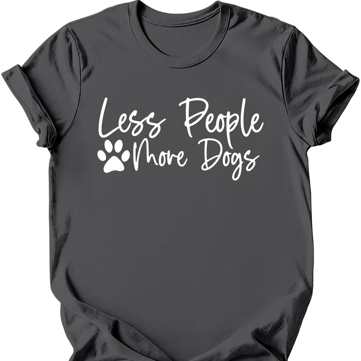 Less People More Dogs T-Shirt
