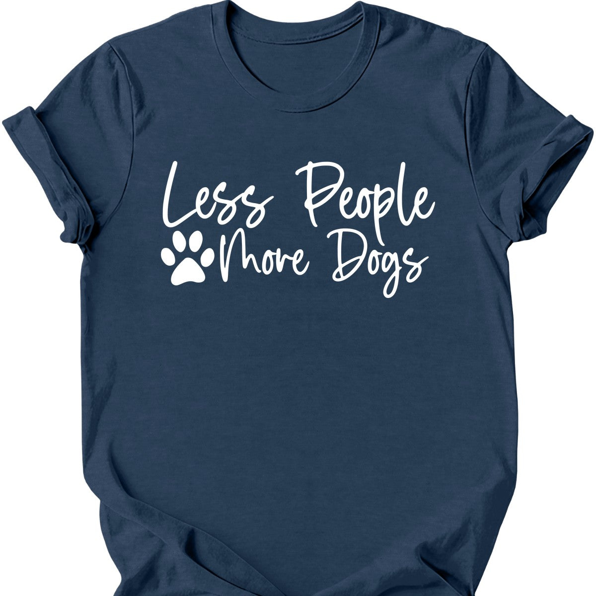 Less People More Dogs T-Shirt