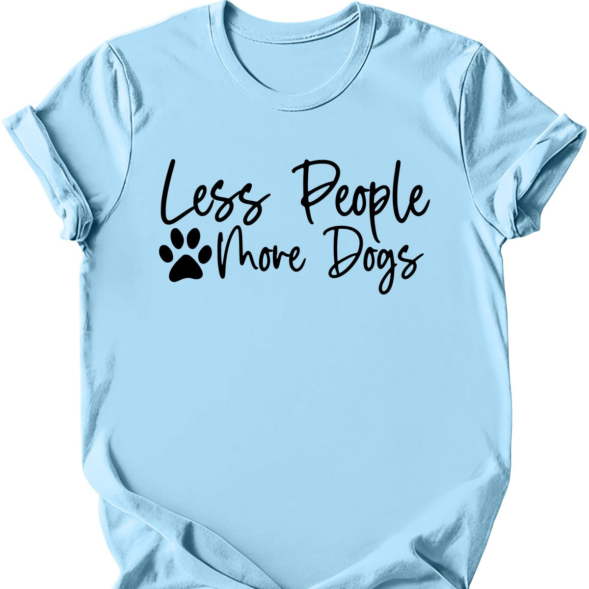 Less People More Dogs T-Shirt