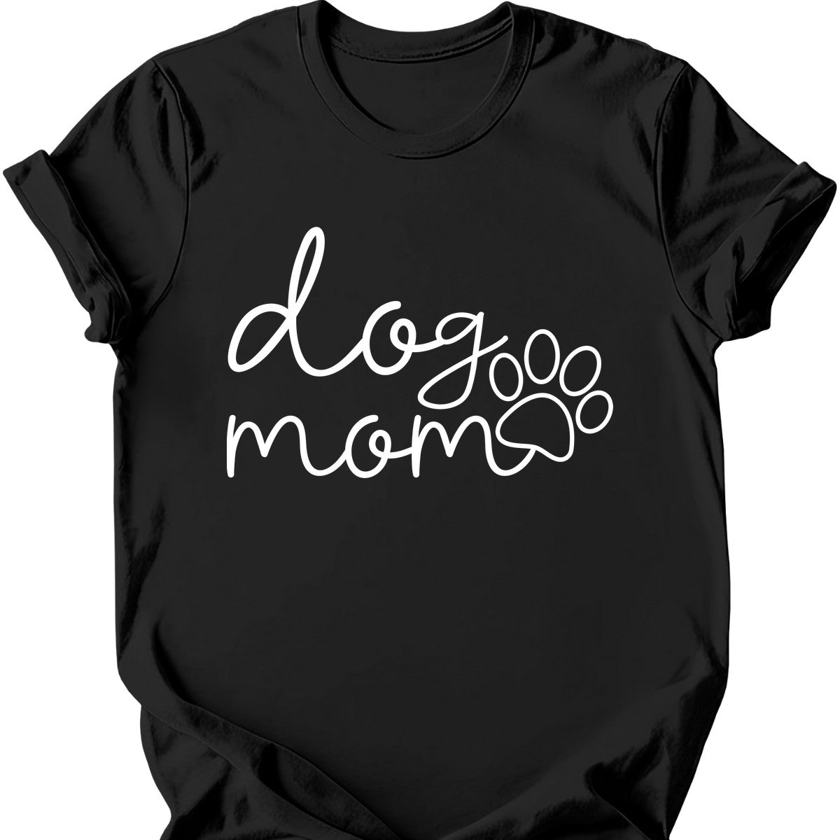 Dog Mom Paw T-Shirt