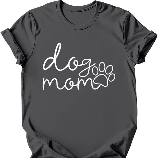 Dog Mom Paw T-Shirt