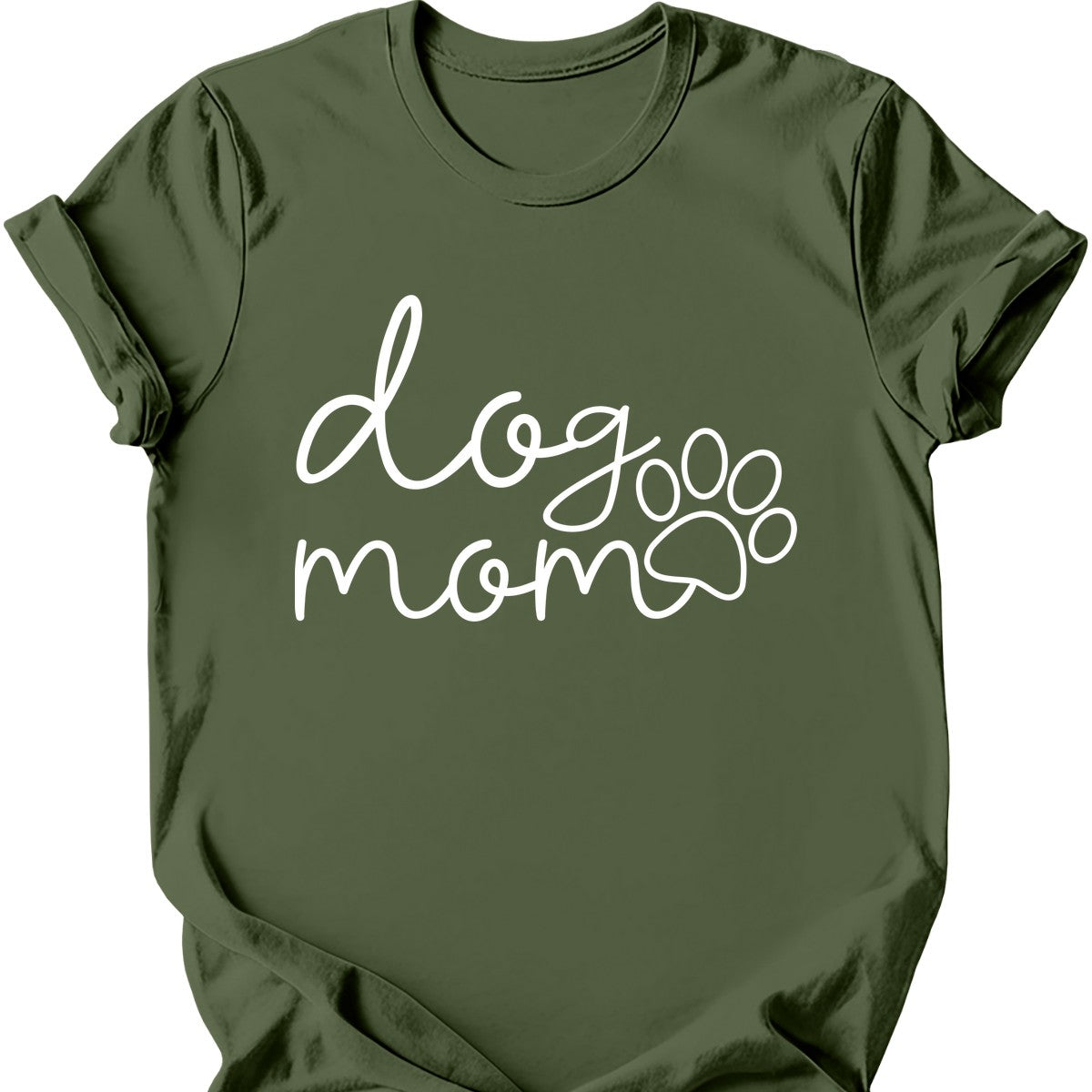 Dog Mom Paw T-Shirt