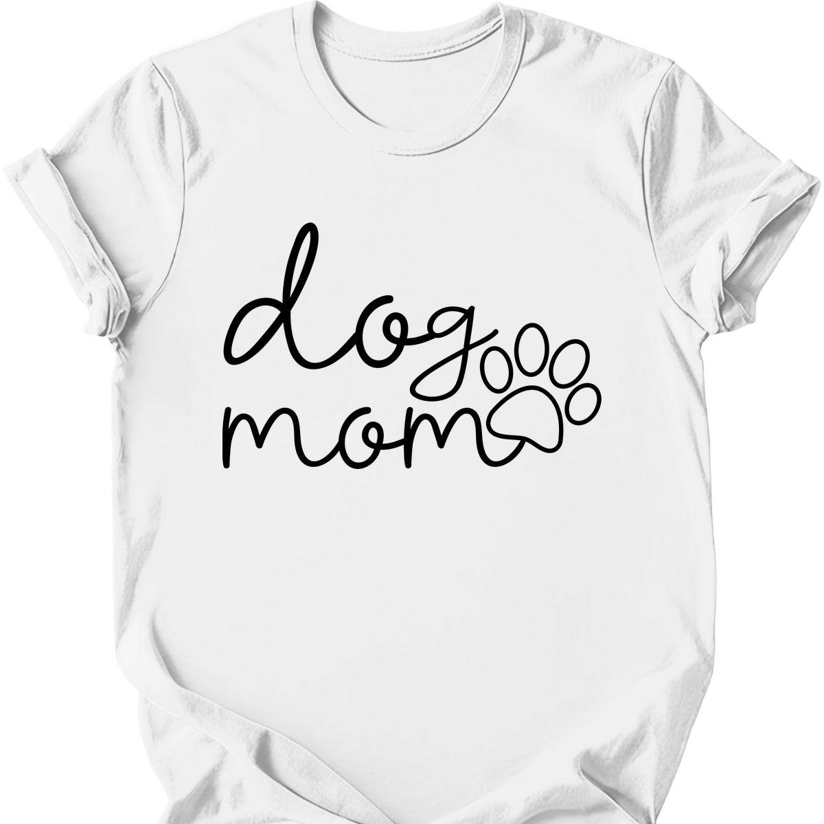 Dog Mom Paw T-Shirt