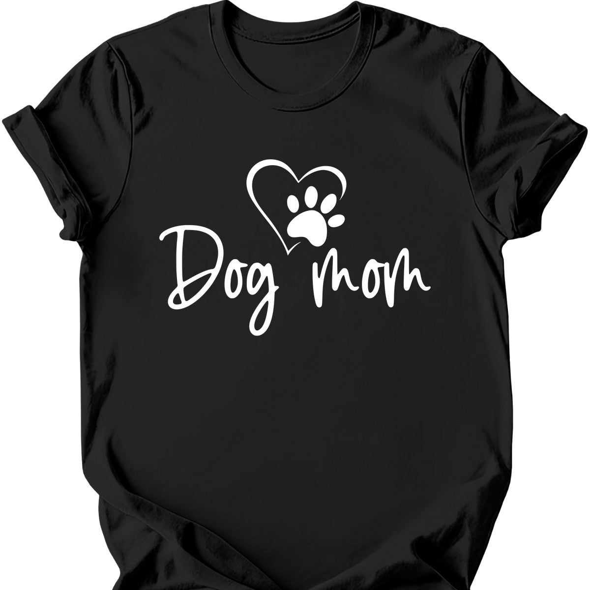 Dog Mom Heart T-Shirt