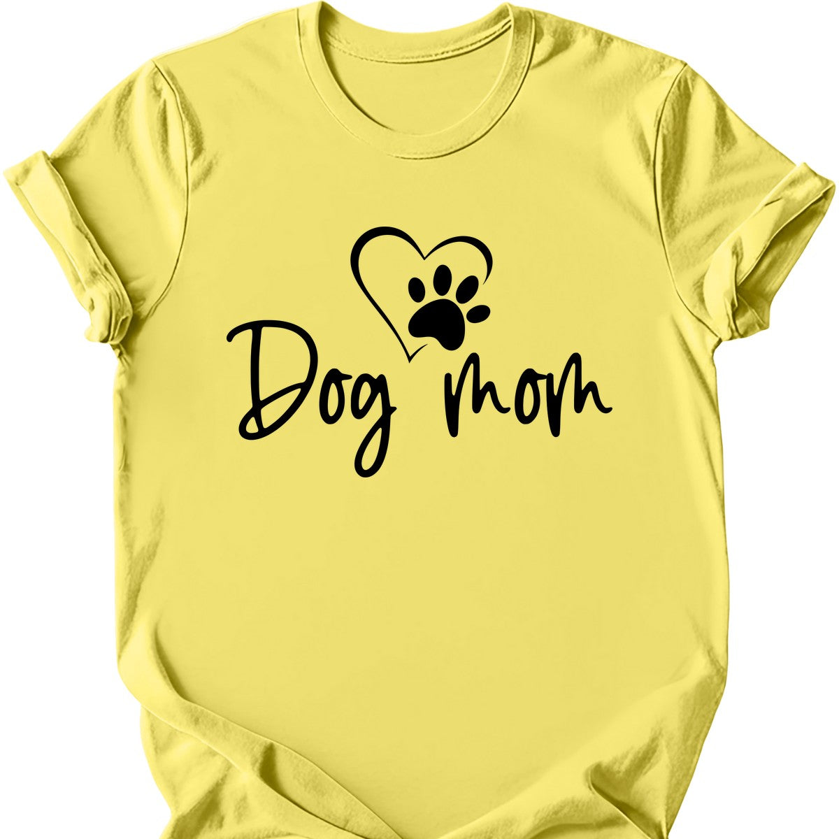 Dog Mom Heart T-Shirt