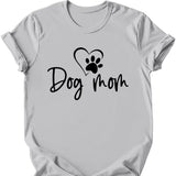 Dog Mom Heart T-Shirt