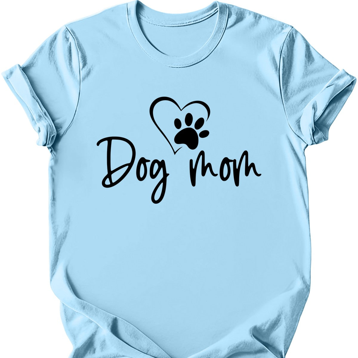 Dog Mom Heart T-Shirt