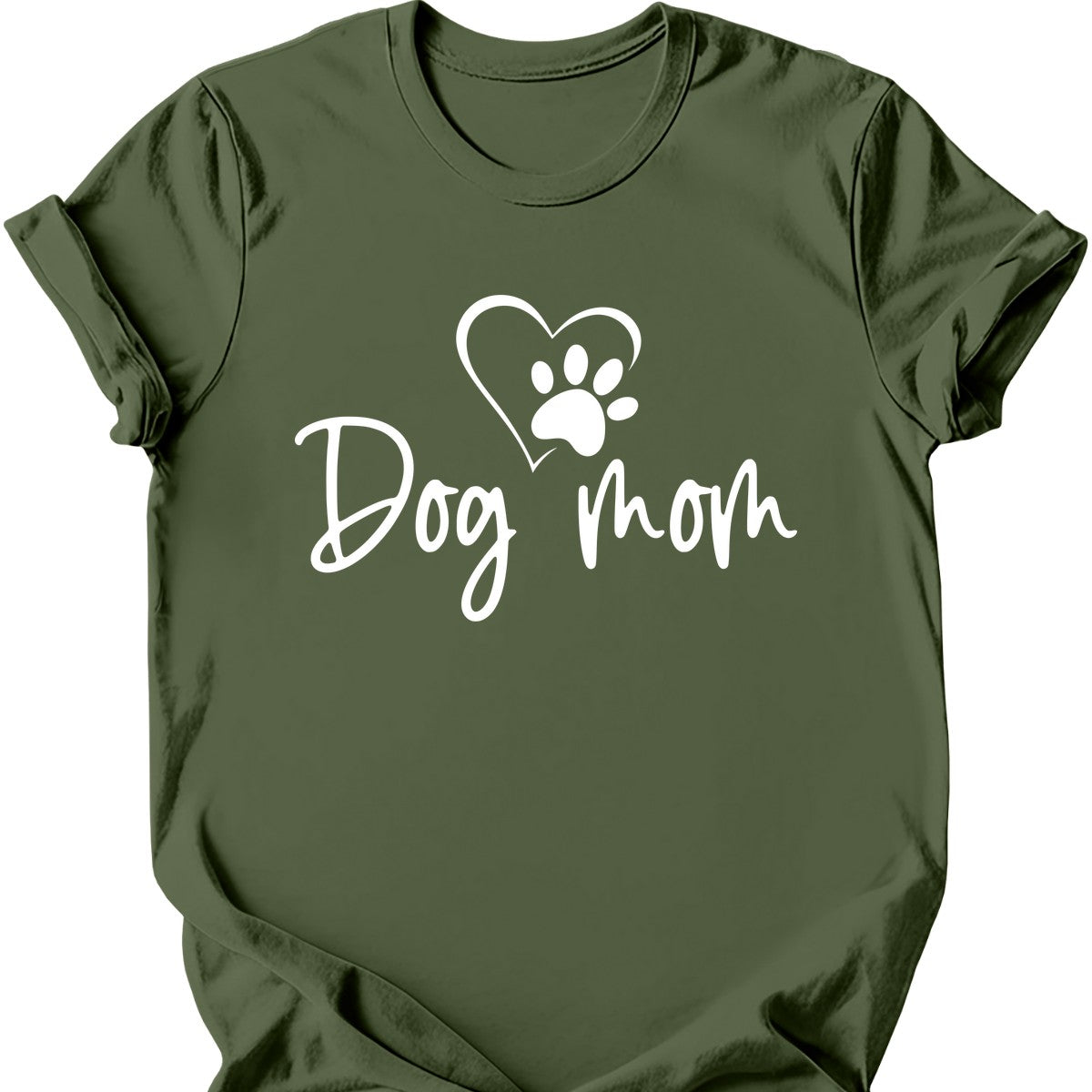 Dog Mom Heart T-Shirt