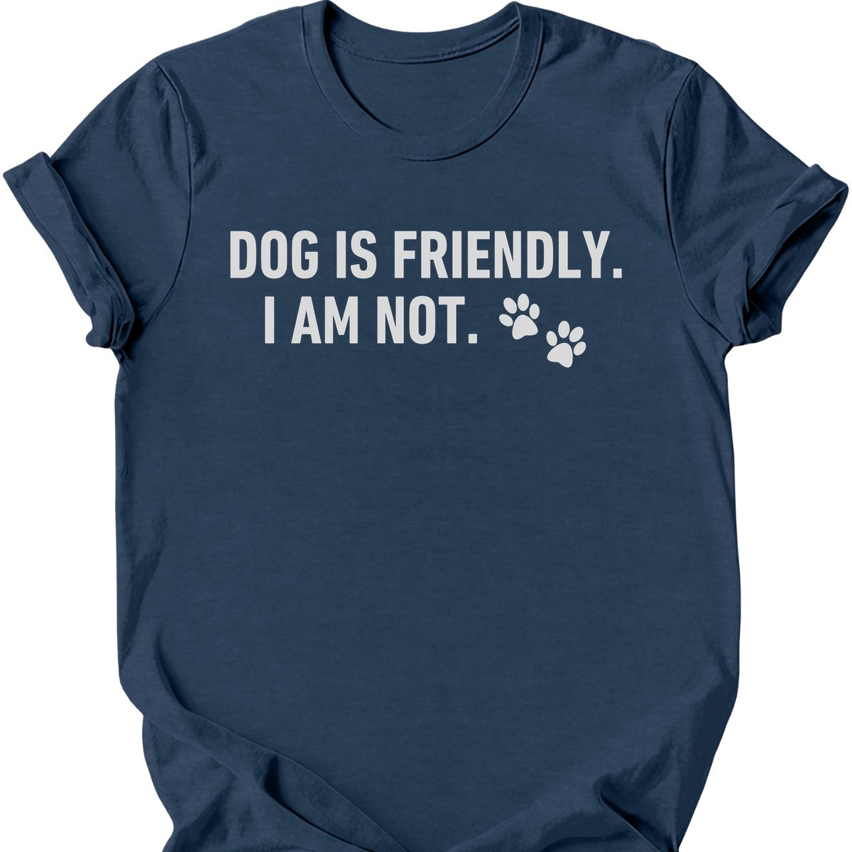 Dog Is Friendly I Am Not T-Shirt