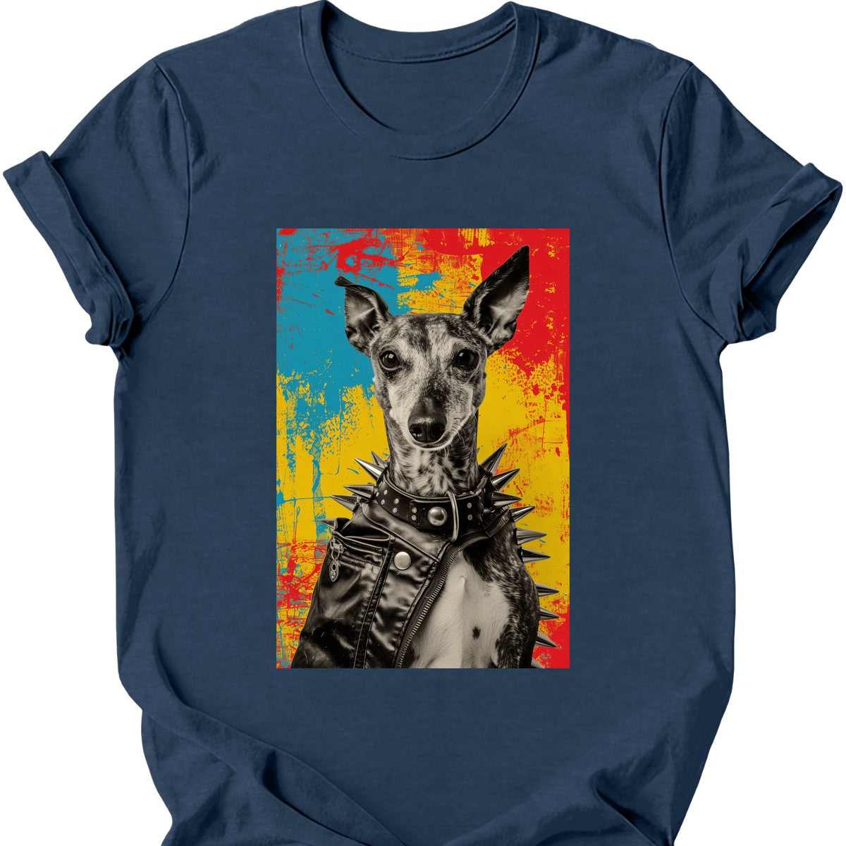 Whippet - Punk Dog T-Shirt