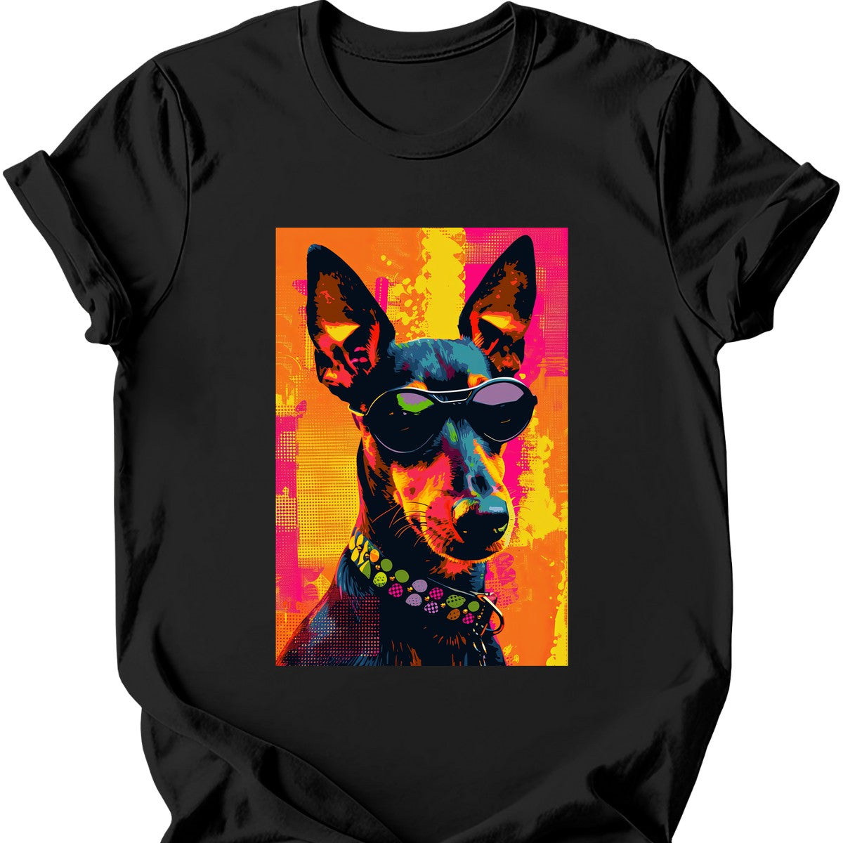 Manchester Terrier - Punk Dog T-Shirt