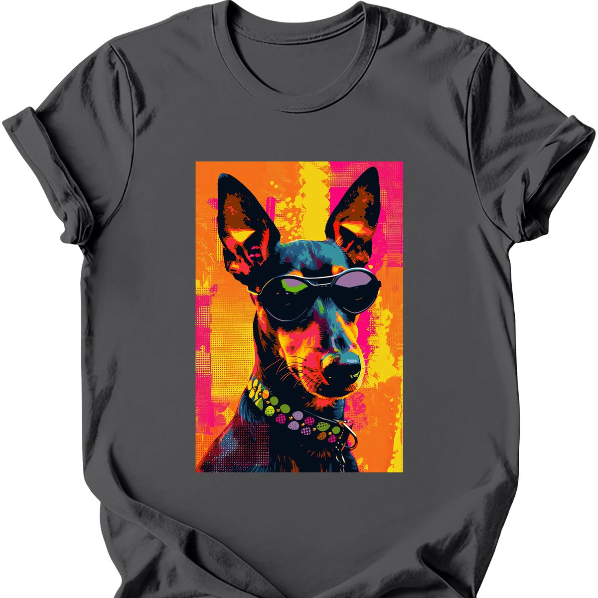 Manchester Terrier - Punk Dog T-Shirt