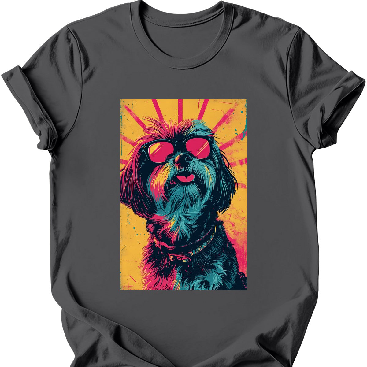 Lhasa Apso - Punk Dog T-Shirt